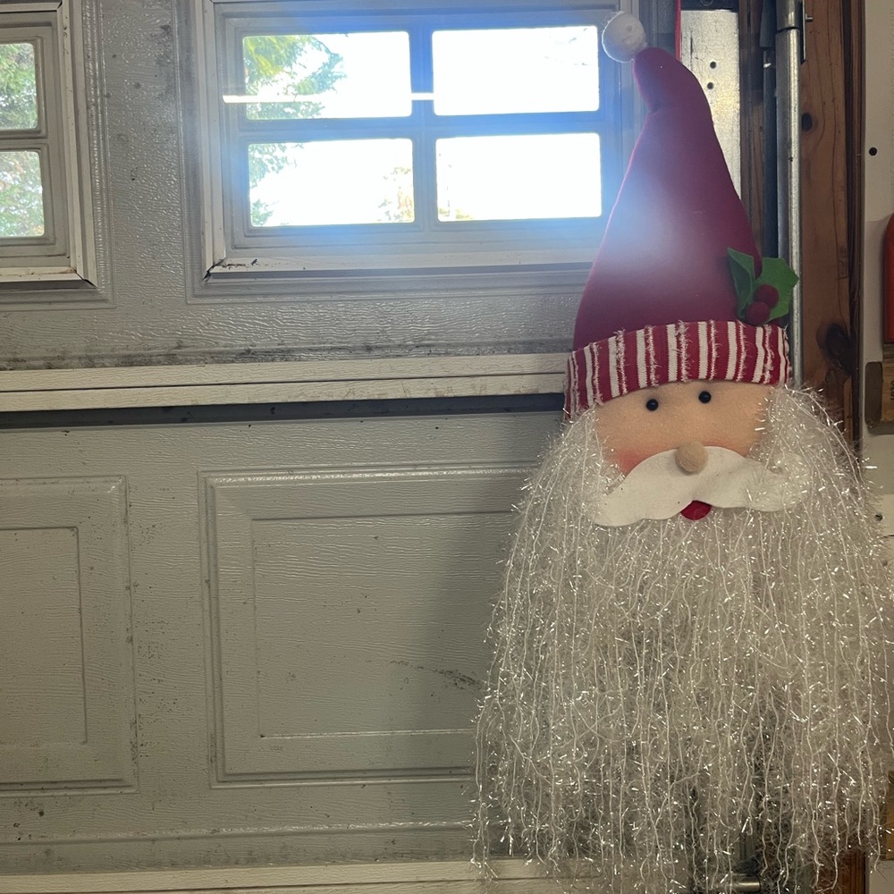 Festive Santa Claus Holiday Decoration